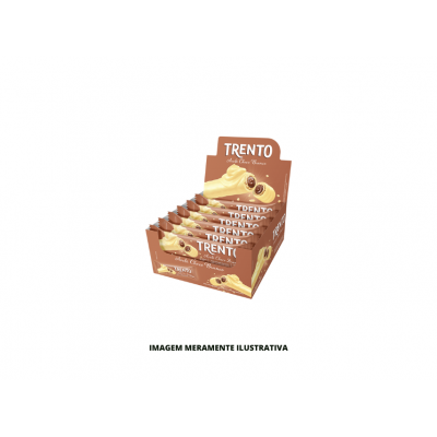 WAFER TRENTO AVELA CHOCO BRANCO 1X16X30G 